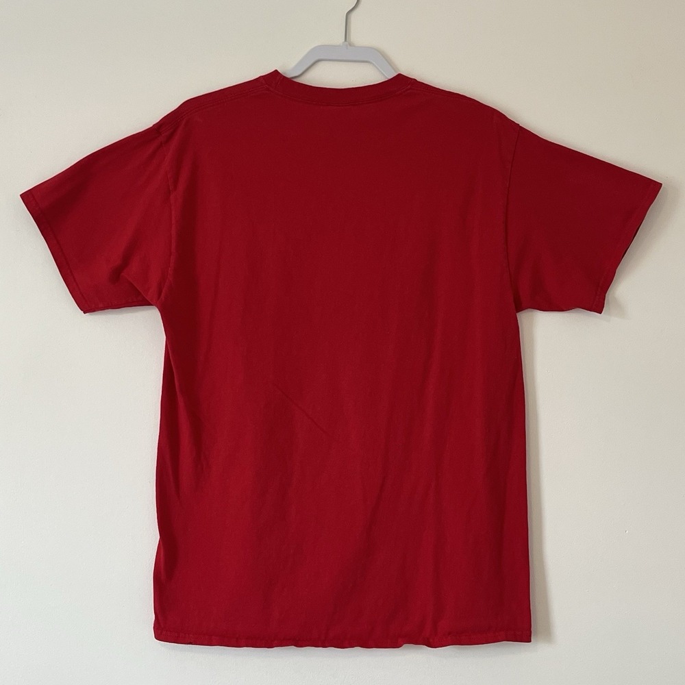 Travis Scott x McDonalds Crew Cactus Jack Red T Shirt Size L - Picture 2 of 6